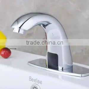 Chromed Health Automatic Infrared Sensor Bathroom Faucets (Cold) thumbnail-1