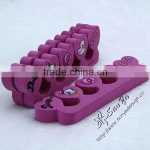 Soft Feeling Comfortable Color Finger Toe Spacers thumbnail-1