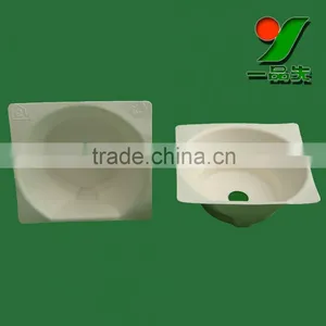 Wholesale Supplier of Environmental Friendly Flexible Recyclable Wet Pressing Bagasse Molded Pulp Wine Glass Packaging Boxes thumbnail-2