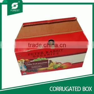 Quality Fruit Packaging Box Apples Corrugated Box thumbnail-6