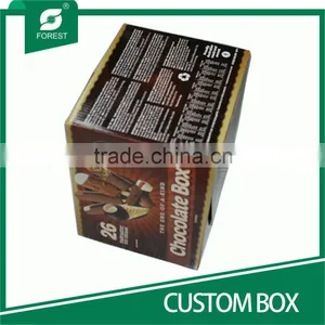 CHARMING ECO-FRIENDLY CUSTOM COLORED BOX FOR CHOCOLATE PACKAGING thumbnail-3