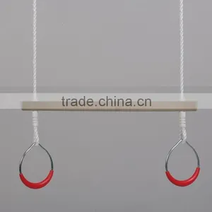 Garden Trapeze Bar With Metal Rings thumbnail-1