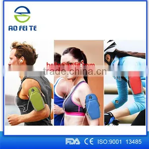 China New Premium Yoga Workout Sport Running Wrist Bag ,Wristlet Armband Case Pouch and Armband Strap for Smartphone thumbnail-6