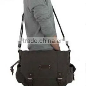 2012 Fashion Man Leisure Canvas Shoulder Bag thumbnail-1