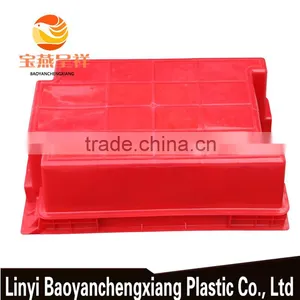 600x400x200mm Plastic Storage Basket for Freezing Duckling, Chicken, Meet Food Transportation thumbnail-3