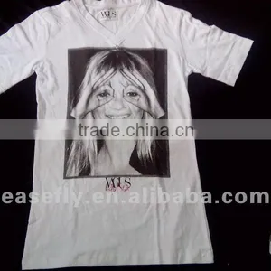 100% Pima Cotton Round Neck Blank White Tshirt(180gsm) thumbnail-1
