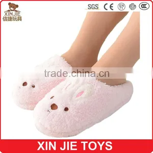 Customize Bunny Plush Slippers Ladies Indoor Plush Rabbit Slippers Hot Selling Men's Plush Slippers thumbnail-3
