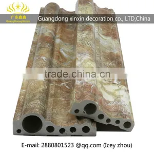 2016 Hot Sale Elegant Home Decor Interior Decorating Molding Stone Plastic Trim Moulding Line thumbnail-6