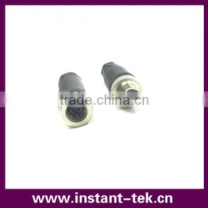 INST M12 Wire to Wire Plug and Socket Cable M12 Connector thumbnail-4