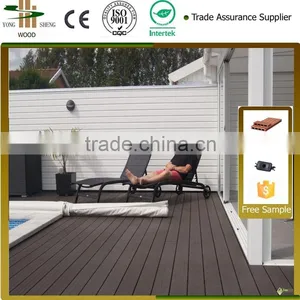 Top Quality HDPE Factory Direct Edge of Pool High UV-resistant Piece Together New Tech Wood Plastic Composite Wpc thumbnail-1