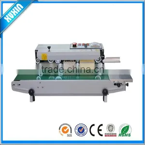 X-900 Plastic Film Sealing Machine+Horizontal Sealing+Date Printing+Seal Belt thumbnail-1