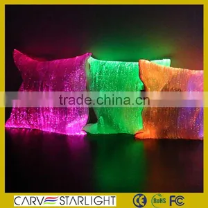 Fiber Optic Led Light Luminous Glow in the Dark Pillow Case thumbnail-4