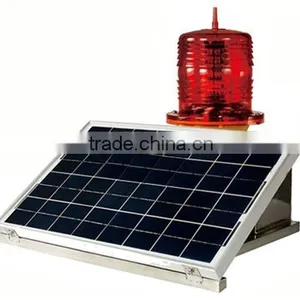 Solar Powered Aviation Obstruction LED Light thumbnail-1