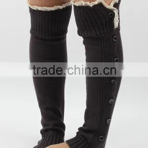 Newest Infant Warm Crochet Free Patternms Leg Warmer Knitted Leg Warmer thumbnail-2