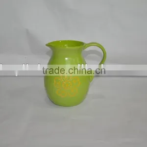 Beautiful Ceramic Pot With Handle thumbnail-1