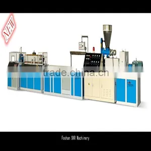 PVC PP PE Wood-plastic Production Line Composite Wood Plastic Extrusion Machine thumbnail-1
