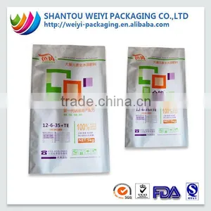 Aluminum Laminated Foil Flat Bottom Pouch for Fertilizer Bag thumbnail-2