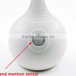 6 White LED + 6 Yellow LED Battery Operated Table Lamp With Night and Motion Sensor thumbnail-3