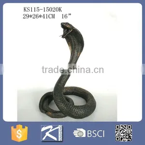 Popular Angry Snake Home Decor Resin Figurine thumbnail-1