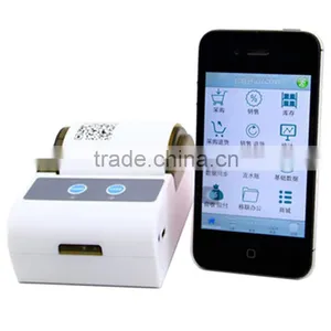IMP004 Mini Mobile Thermal Printer For Iphone With Lithium Battery 58mm 2 Inch thumbnail-2