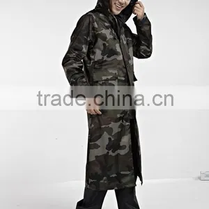 Long Raincoat Adult Plastic Arm Western Arm Raincoat thumbnail-3