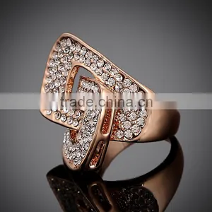 China Factory Direct Wholesale Jewelry Italian Design Love Ring thumbnail-4