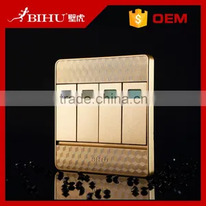 Luxury Design Electric Wall Switch 4 Gang Light Intermediate Switch for Home thumbnail-1