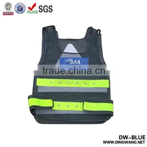 Reflective Fluorescent Safety Vest Blue thumbnail-2