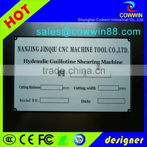 Wholesale Custom Made Caution Metal Sign in Aluminum thumbnail-2
