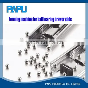 Heavy Duty Drawer Slide Manufactory, 51mm Ball Bearing Drawer Slide, Roller Forming Machine of Ball Bearing Slide thumbnail-2