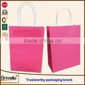 Pantone Color Printing Kraft Paper Bag Donuts Kraft Paper Bag Plastic Lined Kraft Paper Bag thumbnail-3