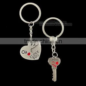 In Stock Hot Couple Key Chain "I Love You" Heart Arrow Key Chain thumbnail-2