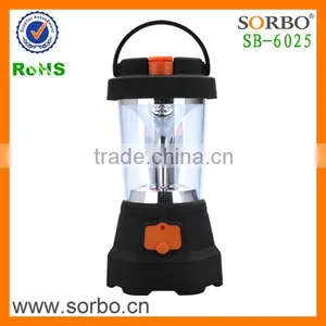 Outdoor USB 4 In 1 Rechargeable LED Spotlight Crank Camping Lantern With Mobile Charge thumbnail-4