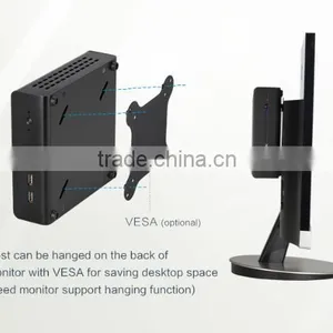 X86 Win 7 Nano J1900 12V Industrial Fanless Mini pc thumbnail-3