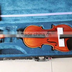 (FV-10E) Natural Flame Violin Handmade Violin thumbnail-3