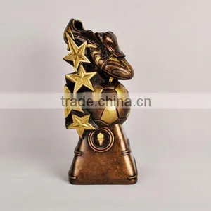 Resin Soccer Shoe Trophy Cup thumbnail-1