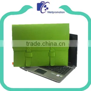 14" Felt Laptop Holder, Cheap Felt Computer Bag thumbnail-1