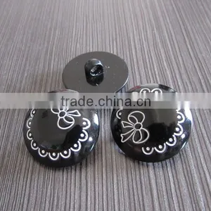 Flower Plastic Button for Garment thumbnail-1