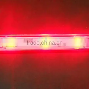 3pcs 5050 SMD LED Module,with Metal Case,RED Color,DC12V,20pcs a String;75mm*12mm thumbnail-1