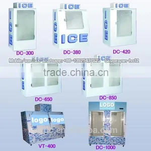 Two Convex Hinged Door Ice Storage Bin With LOGO Stickers thumbnail-5