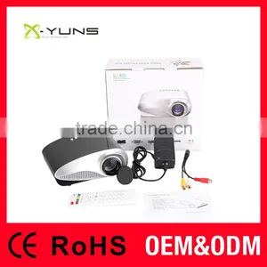 Hottest 360 Degree Flip LCD Mini Laser Projector Christmas thumbnail-5
