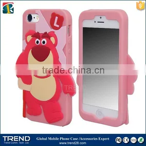for Iphone 6 6s Monster Cute Cartoon Silicon Case thumbnail-3