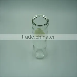 322ml Traditional Style Clear Straight Side Cylinder Glass Vase thumbnail-3