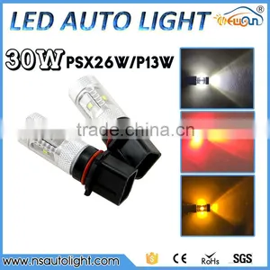 PSX26W 30W Car LED Fog Light 12V Daytime Running Light High Power thumbnail-1