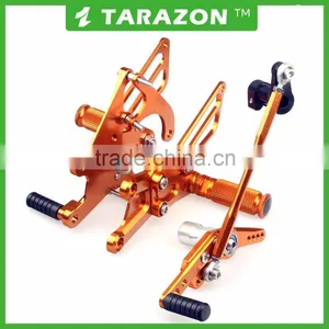 CNC Alloy Aluminum Adjustable Motorcycle Rearsets Rear Set For Honda CBR600RR CBR1000RR CBR900RR thumbnail-1