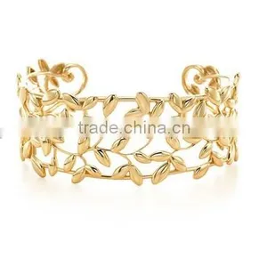 Stainless Steel Newest Style for Olive Leaf Design Bracelet thumbnail-6