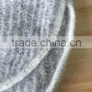 Lady's Japanese New Fashion Loose Fit Wool and Mohair Knitted Sweater thumbnail-2