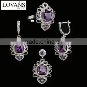 925 Silver Jewelry Set Wholesale Party Supplies Custom Jewelry TZ-0225 thumbnail-3