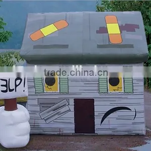 2016 New Design Outdoor Inflatable House Model for Sale thumbnail-3