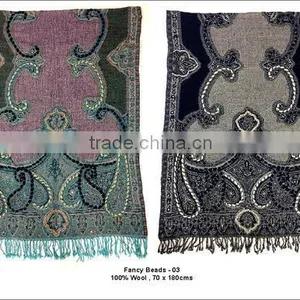Fancy Bead Wool ShawlsFancy Beads 03 thumbnail-1